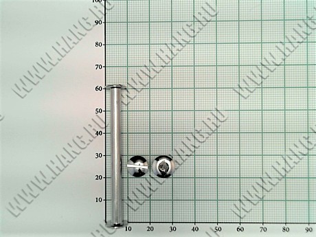 Болты металл.Silver 60мм (уп-100шт)
