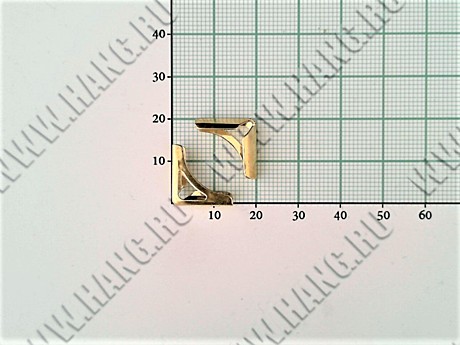 Уголки металл.Gold P14F (уп-100шт)