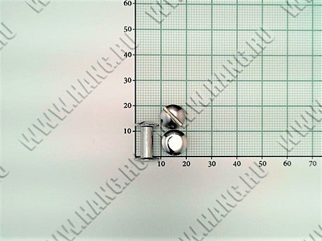 Болты металл.Silver 12мм (уп-100шт)