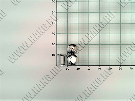 Болты металл.Silver 8мм (уп-100шт)