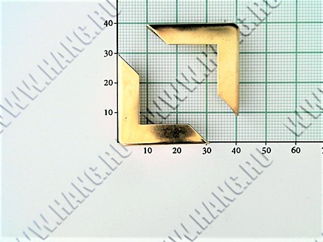 Уголки металл.Gold PS30 (уп-100шт)