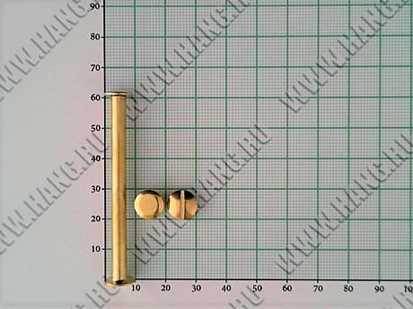 Болты металл.Gold 60мм (уп-100шт)