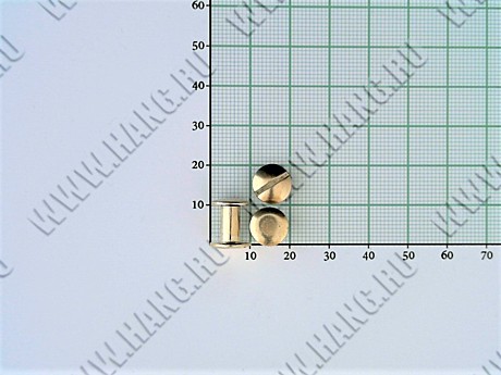 Болты металл.Gold 9мм (уп-100шт)