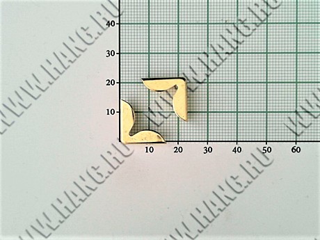 Уголки металл.Gold PH15 (уп-100шт)
